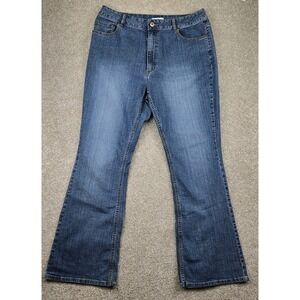 Coldwater Creek Jeans Women's Bootcut Medium Wash Size 16 34x32